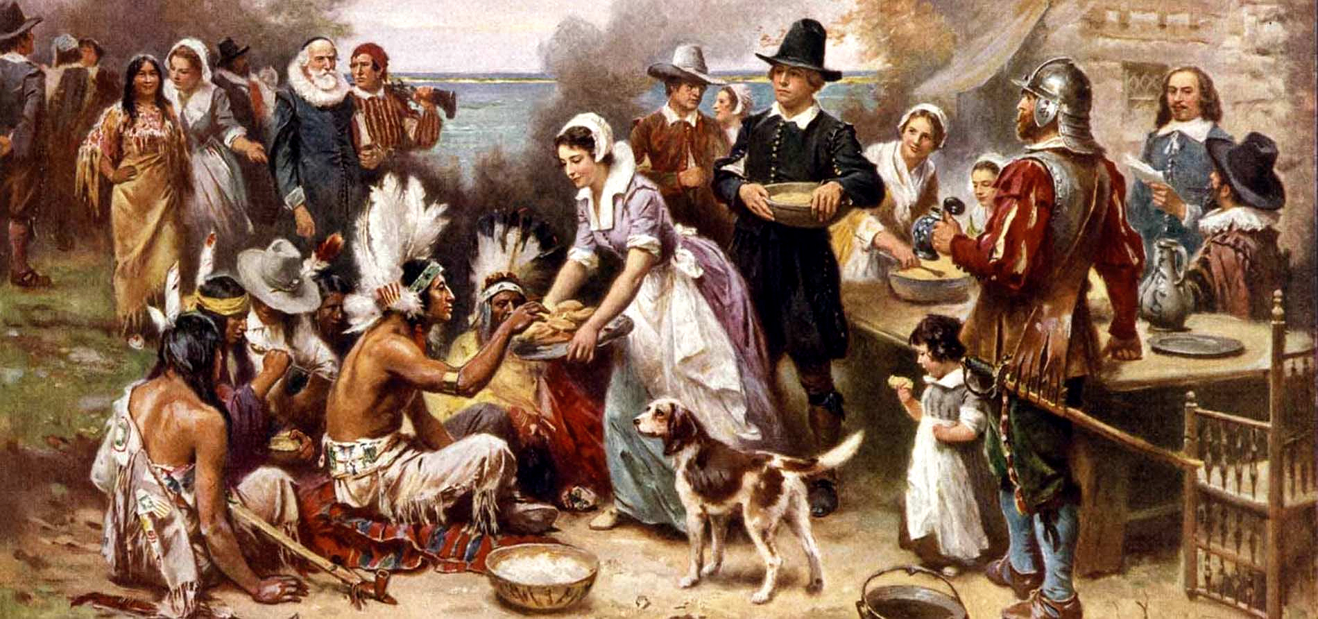 The First Thanksgiving Jean Louis Gerome Ferris