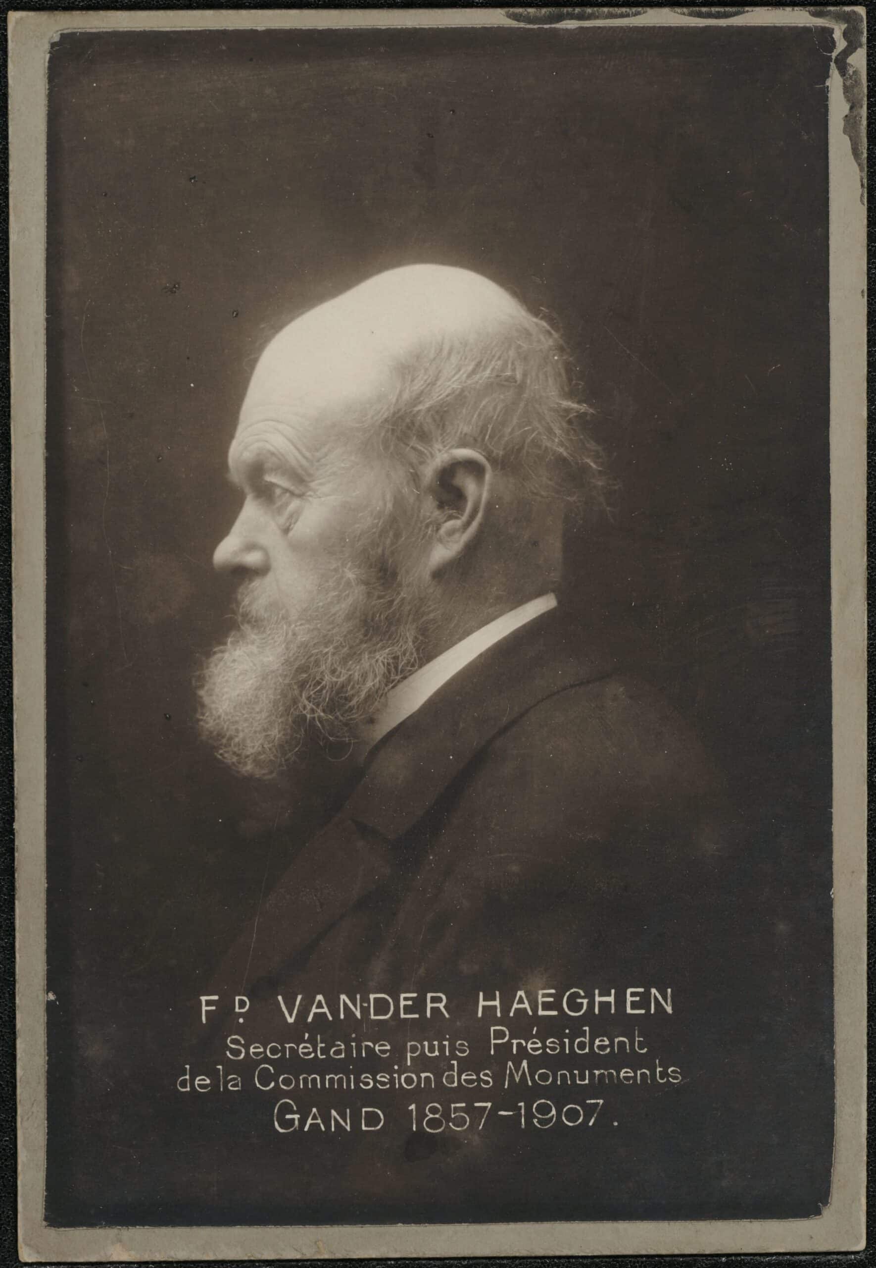 1 Ferdinand Vander Haeghen c archief universiteit Gent