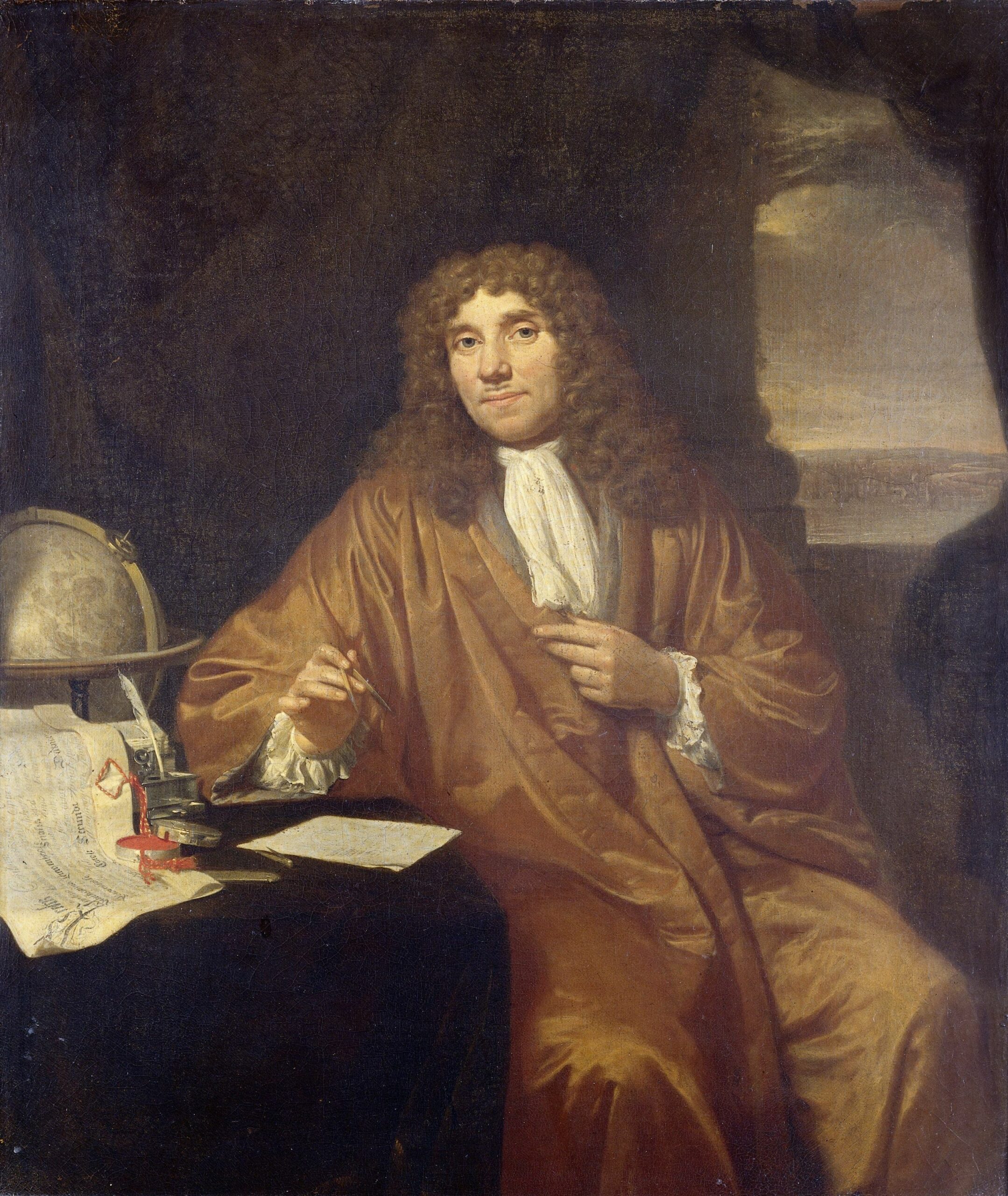 1 Portret van Antoni van Leeuwenhoek 2