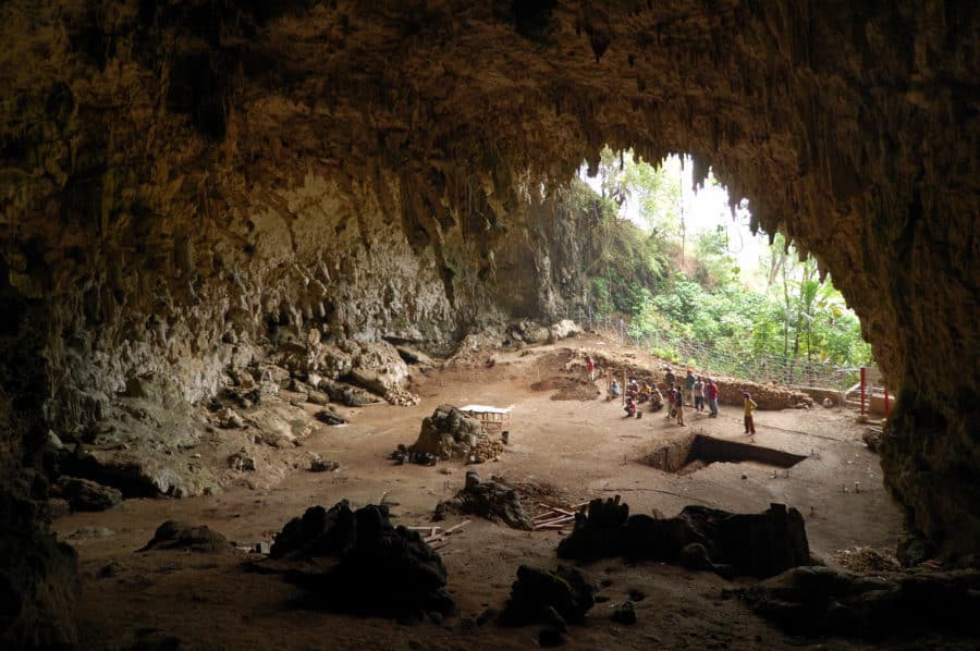 15 grot waar Homo floresiensis werd ontdekt