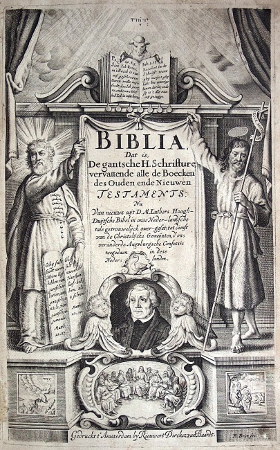 1648 Lutherbijbel Titelgravure