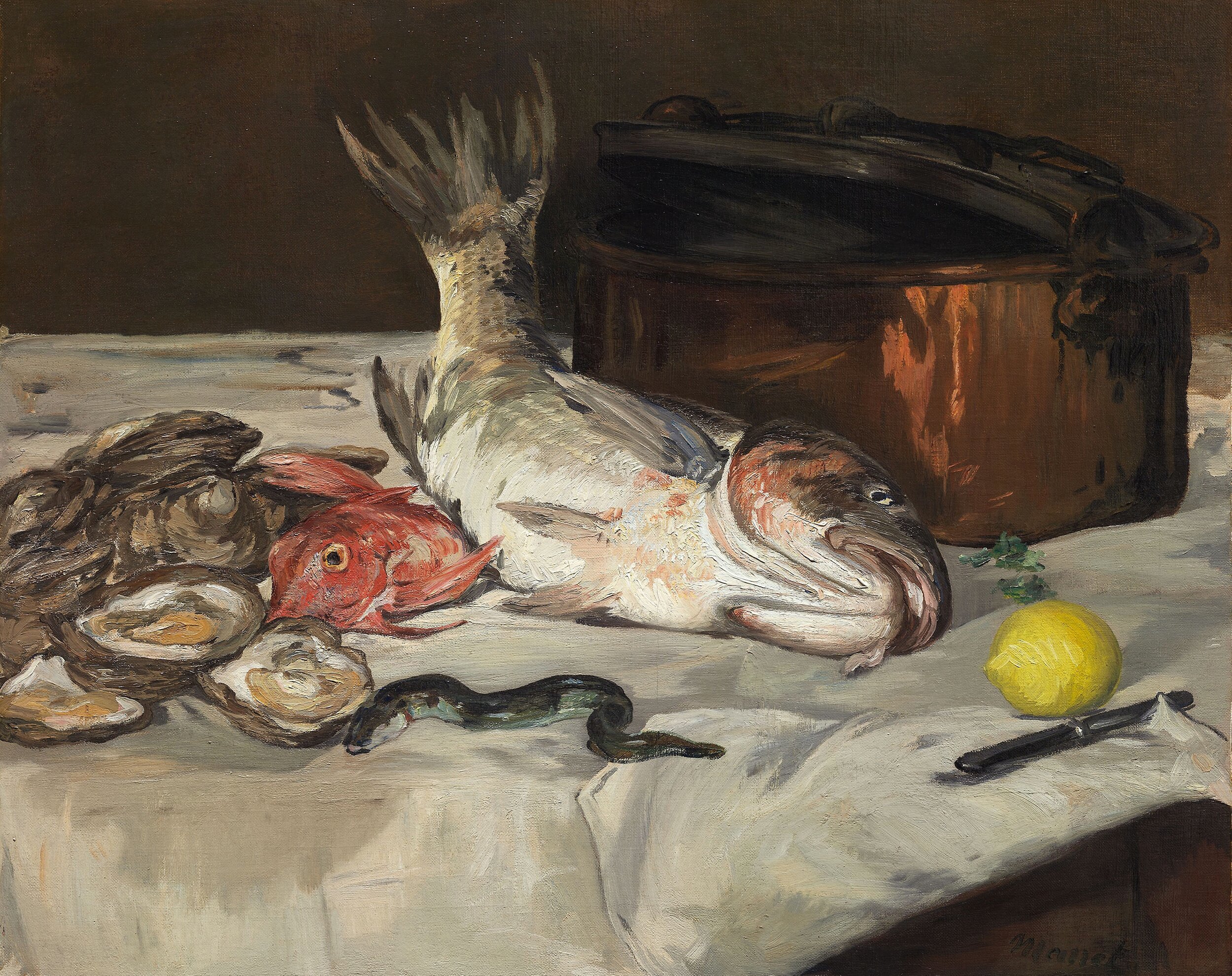 1942 311 Fish Still Life