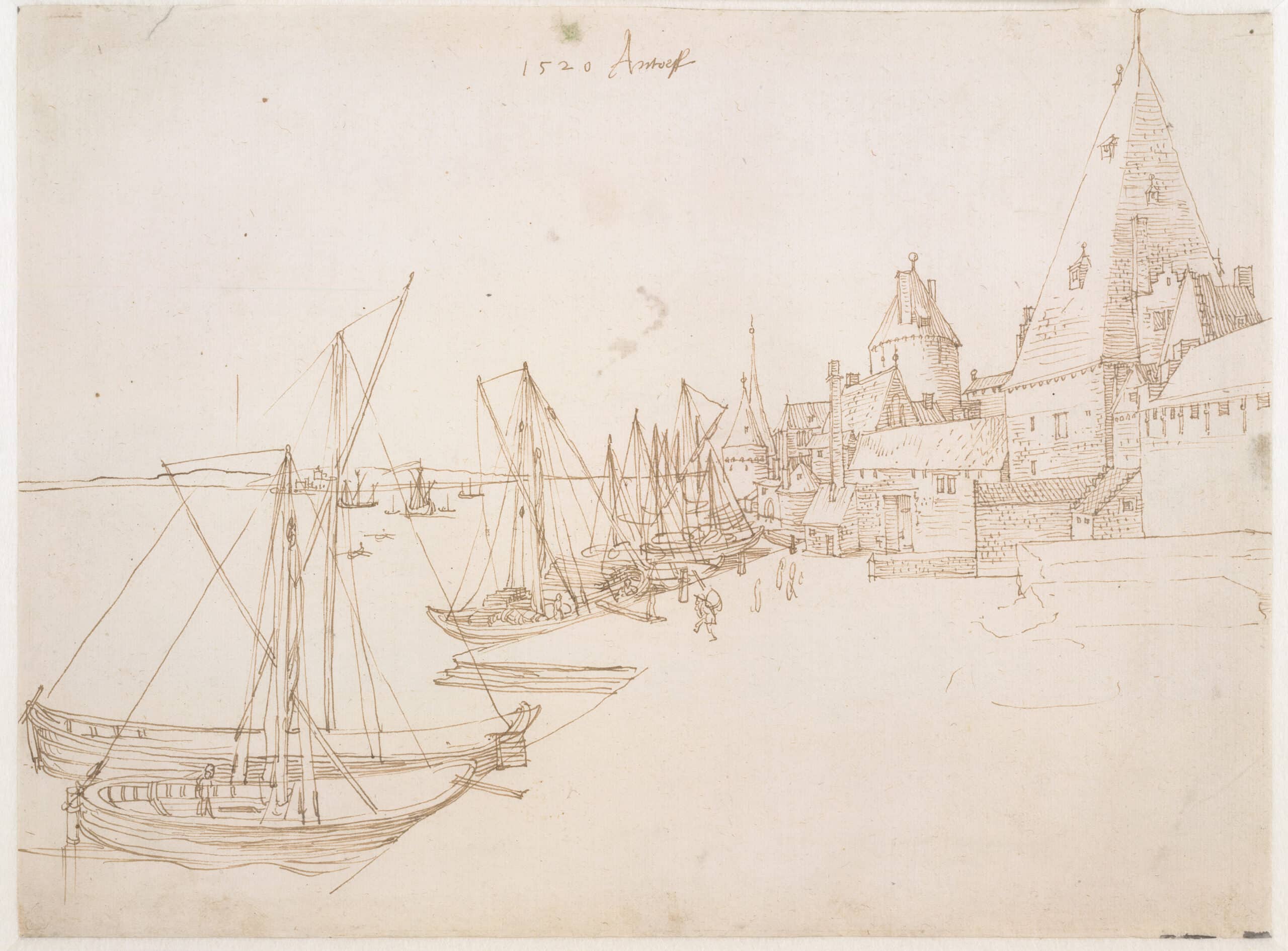 2 Dürer De haven van Antwerpen