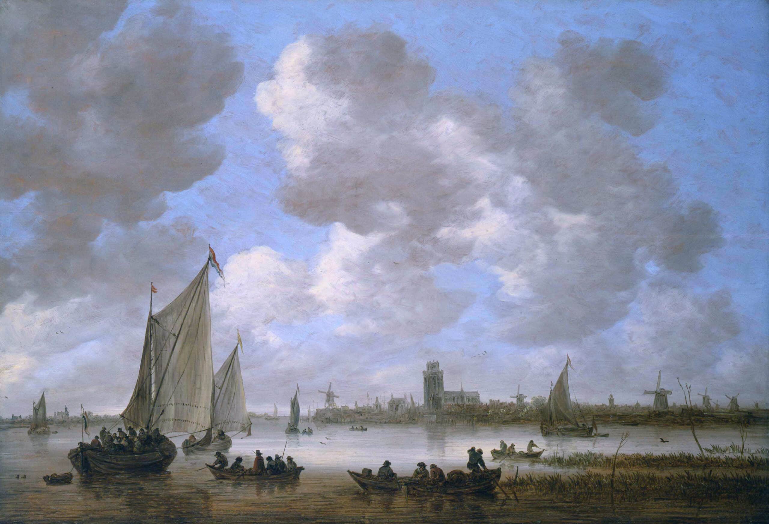 5 Jan van Goyen Gezicht op Dordrecht 1651 Dordrechts Museum