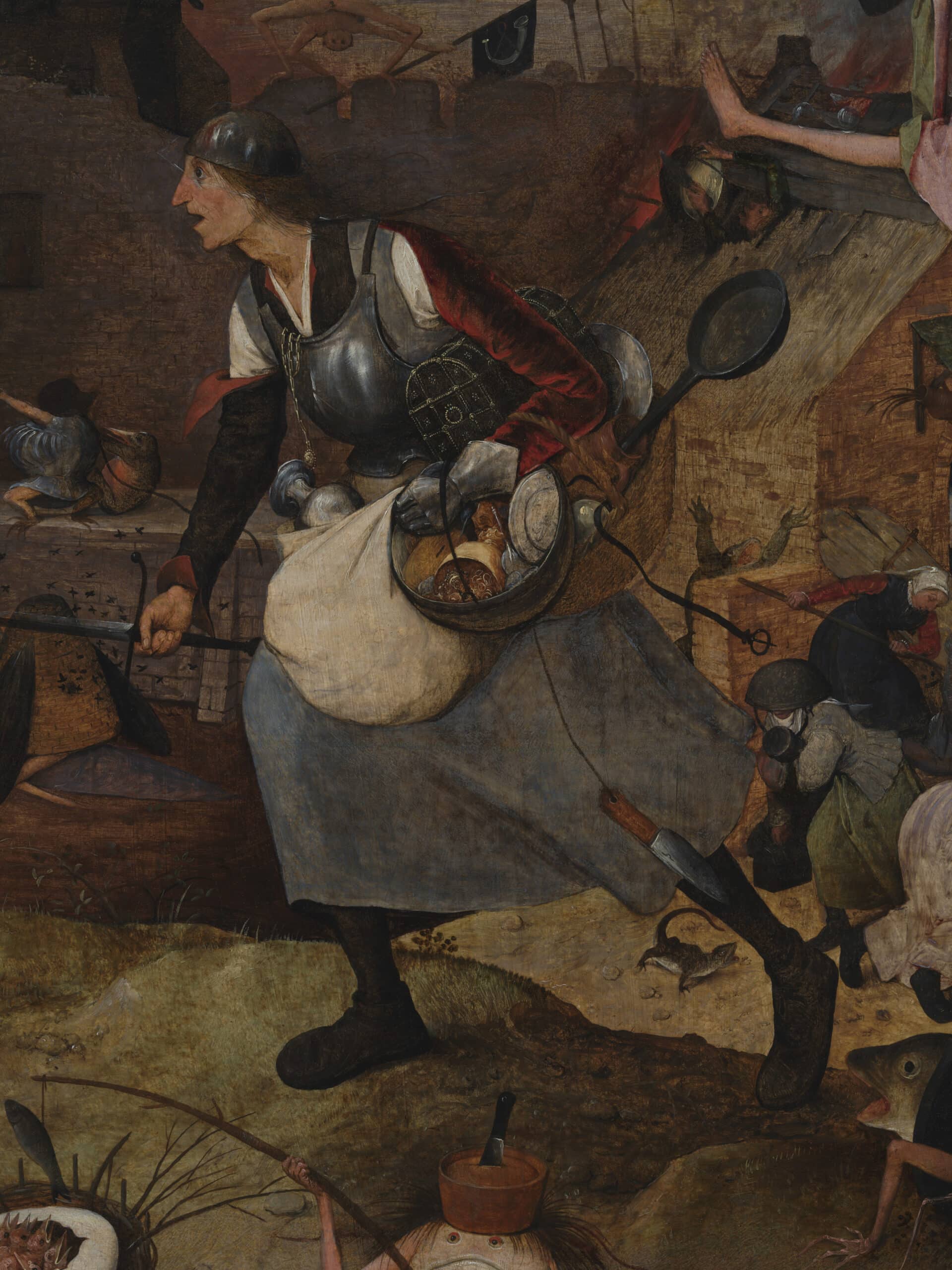 7_Pieter-I-Bruegel-Dulle-Griet-detail-6-1563-Museum-Mayer-van-den-Bergh-Antwerpen-opname-na-restauratie-foto-KIK-IRPA-Brussel