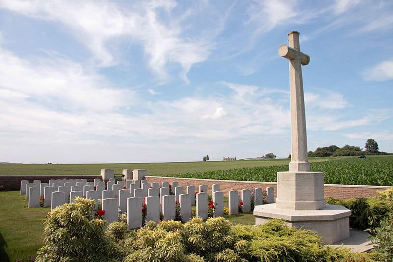 800px Spanbroekmolen British Cemetery