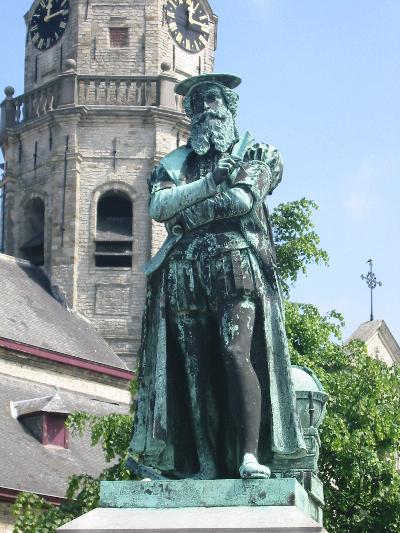 Gerardus Mercator statue