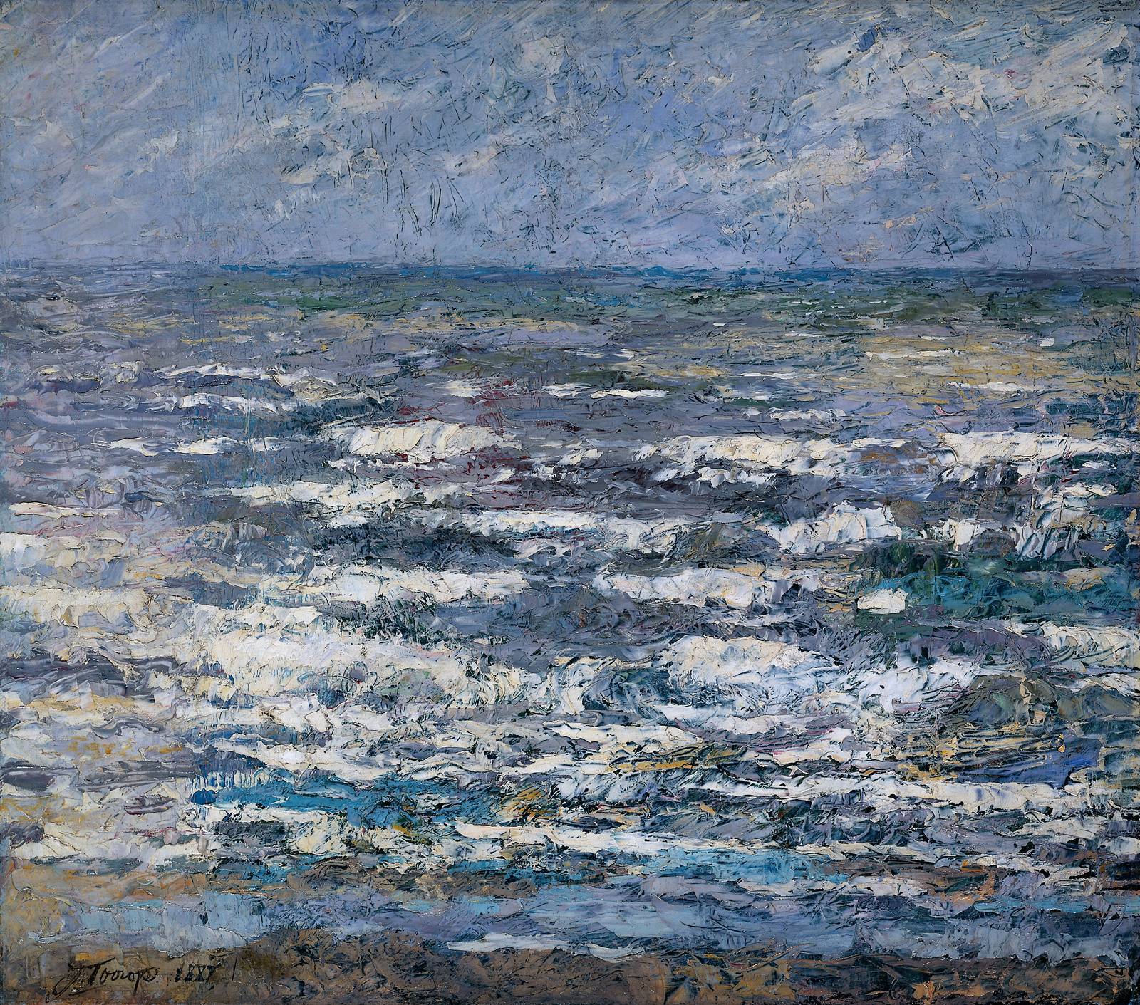 Jan Toorop de zee