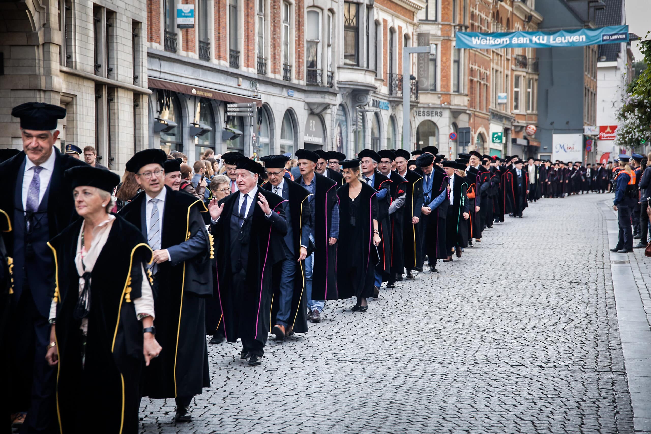 KU Leuven togati procession 2019