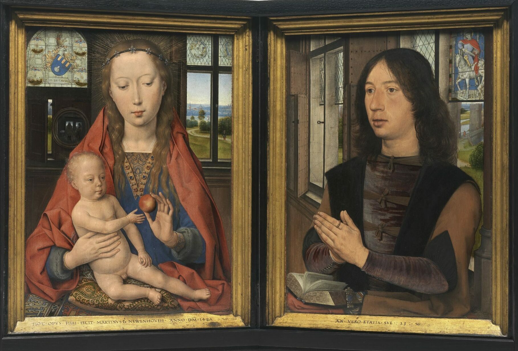 Memling Diptych of Maarten van Nieuwenhove e1570110190556