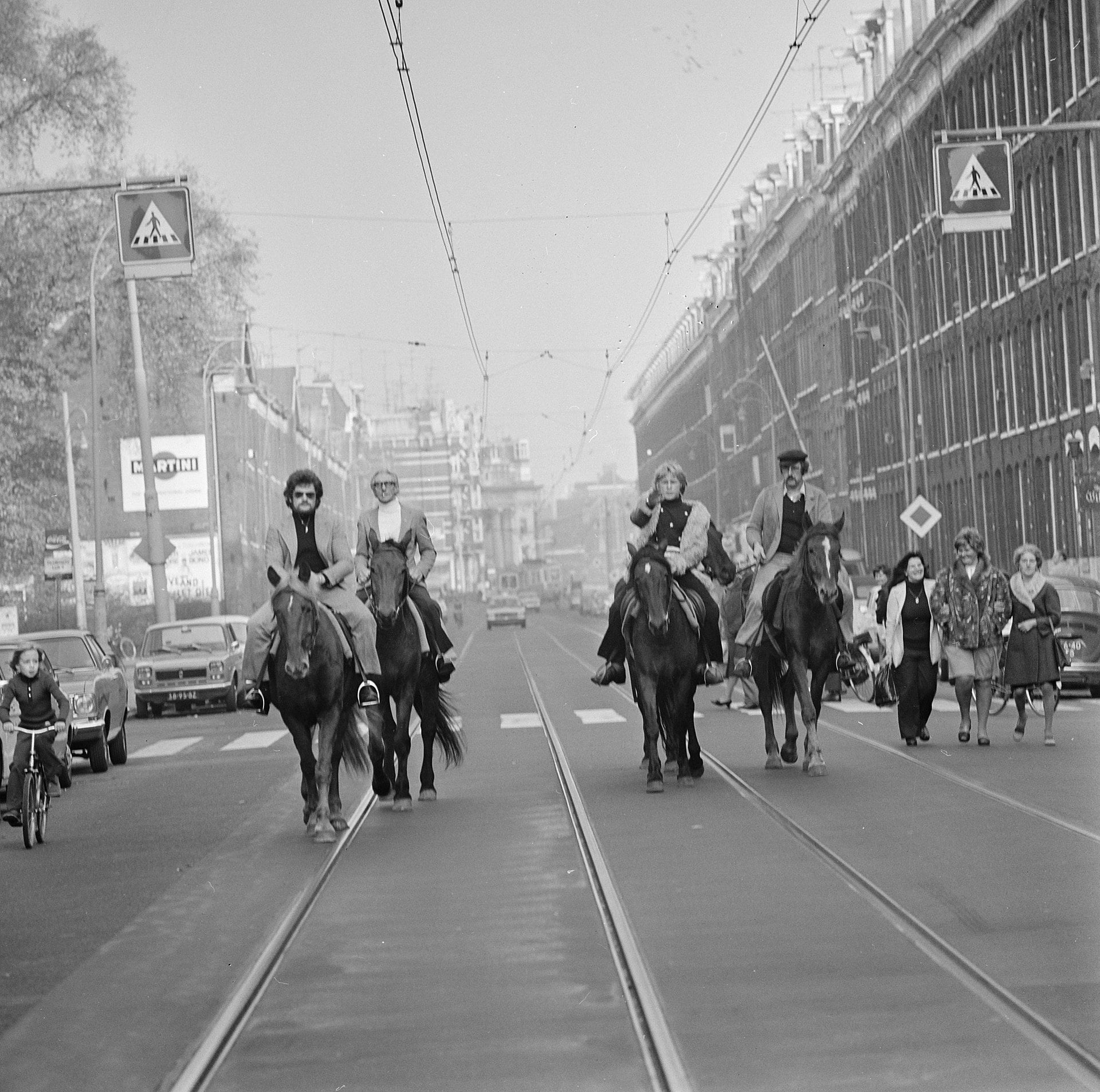 Met paarden door de Jordaan Bestanddeelnr 926 8028