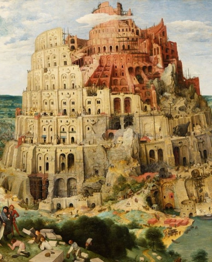 Pieter Brueghel de Oude de toren van Babel