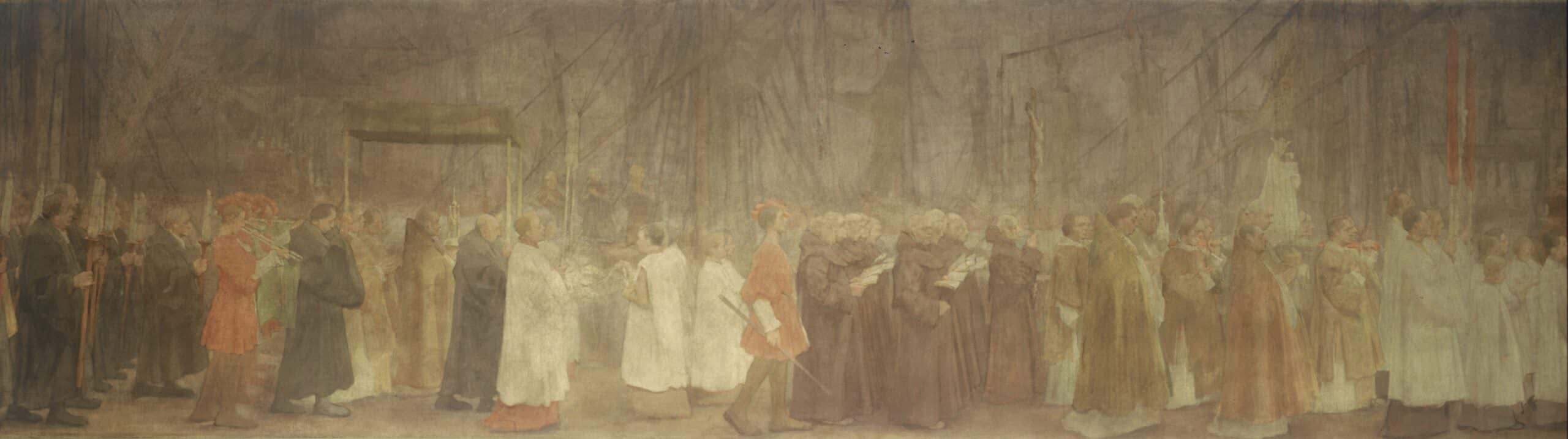 Processie Antoon Derkinderen 1889