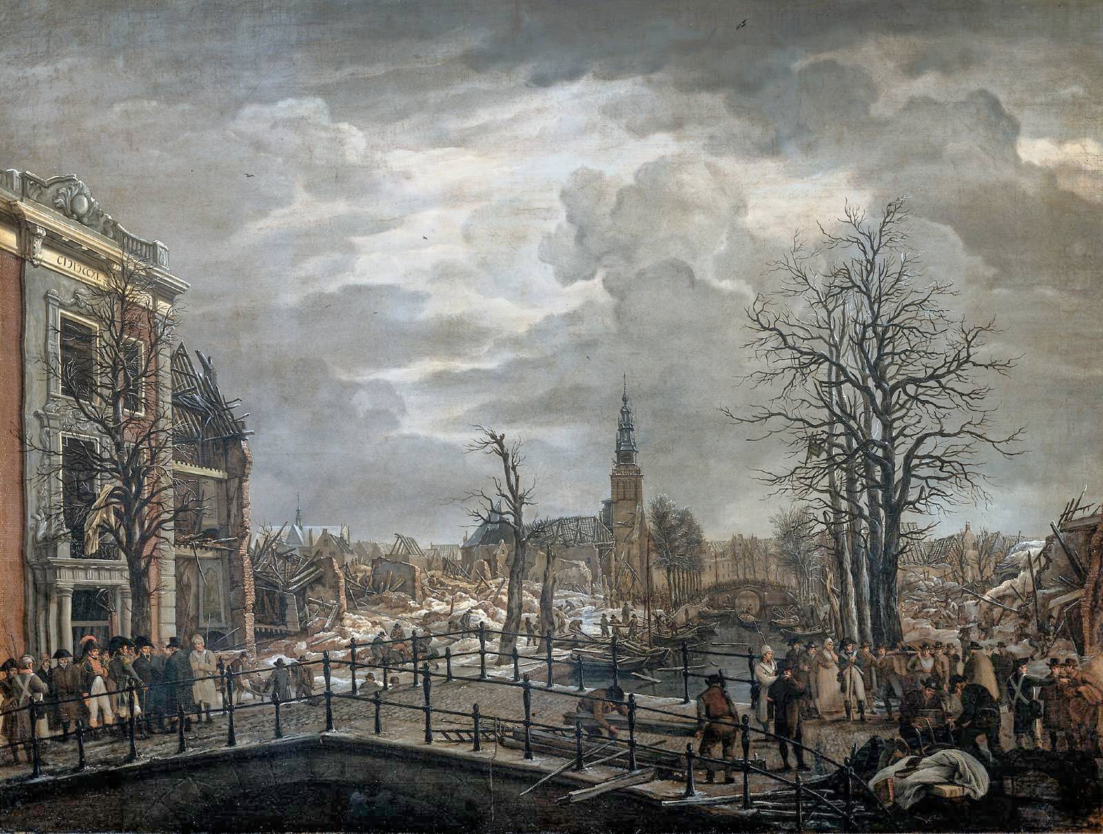 Rapenburg Leiden 1807 SK A 3925 Rijksmuseum