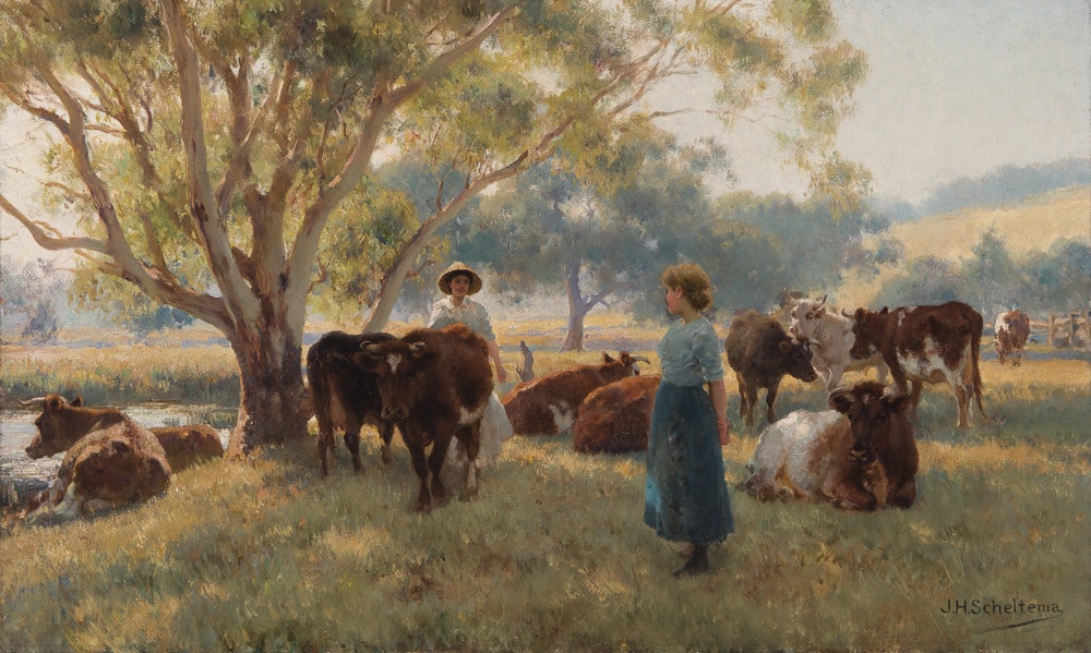 SCHELTEMA Jan Hendrik Early Morning Start Gippsland 2018 80n