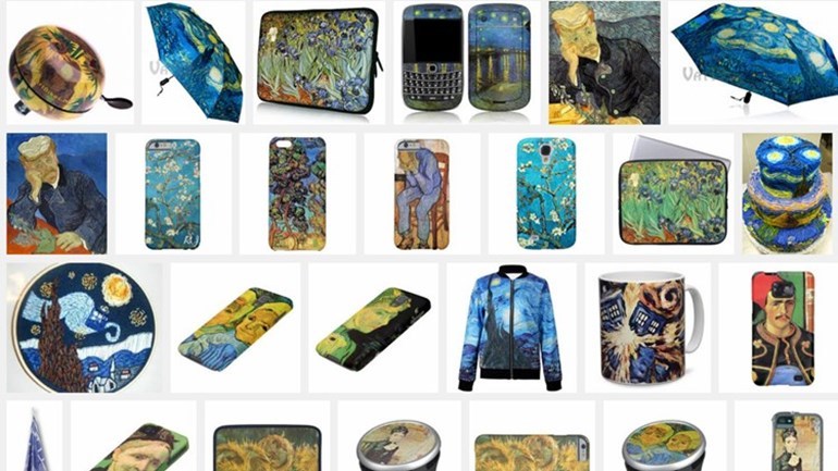 Van Gogh merchandise een industrie op zichzelf