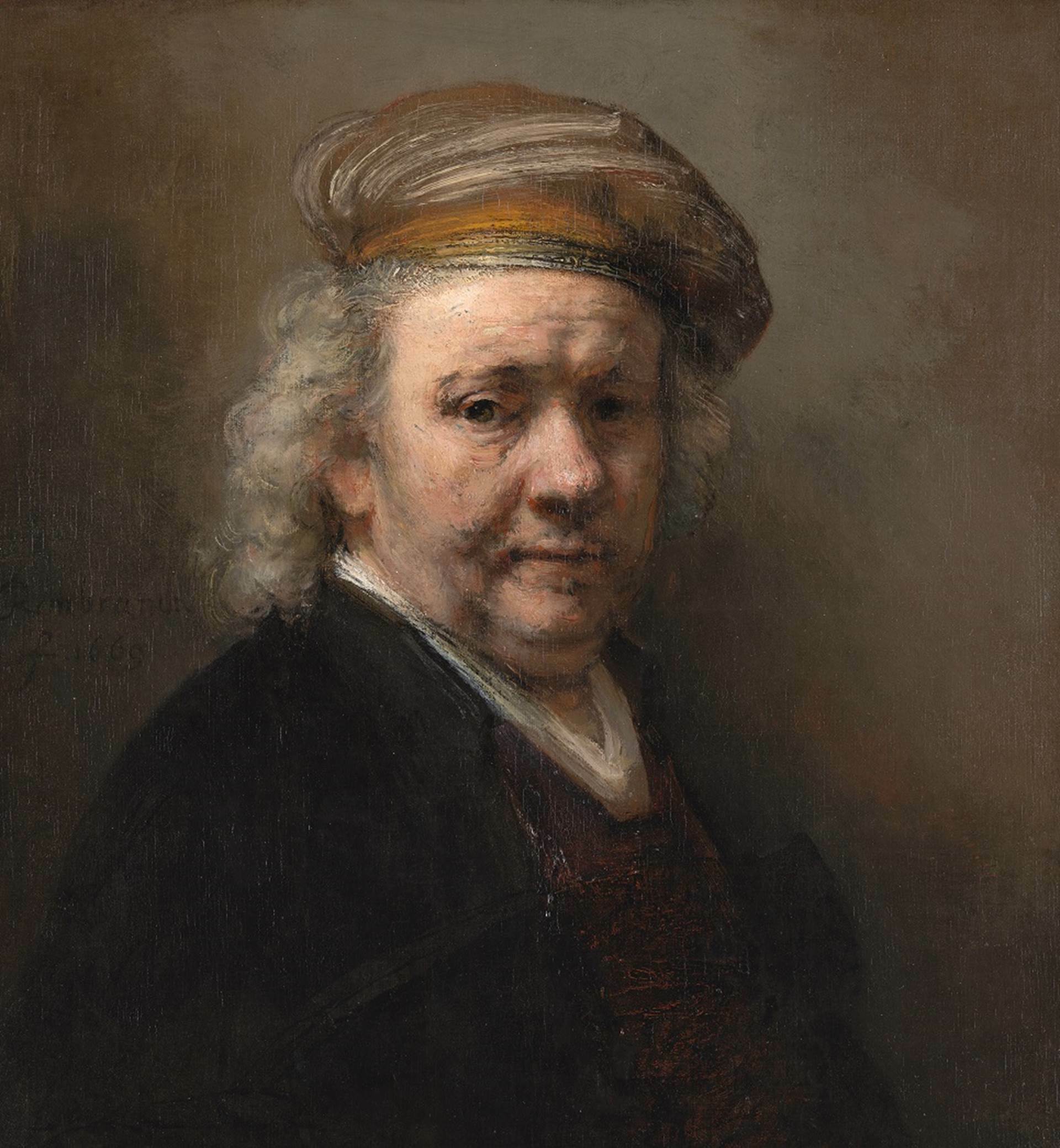 Zelfportret Rembrandt c Mauritshuis