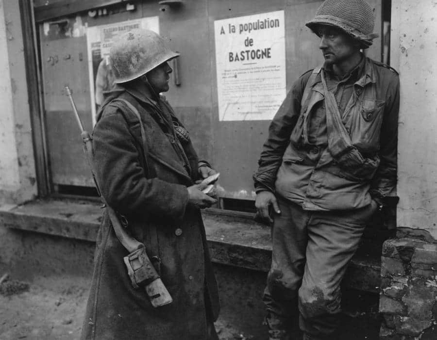 Infantry men in belgium