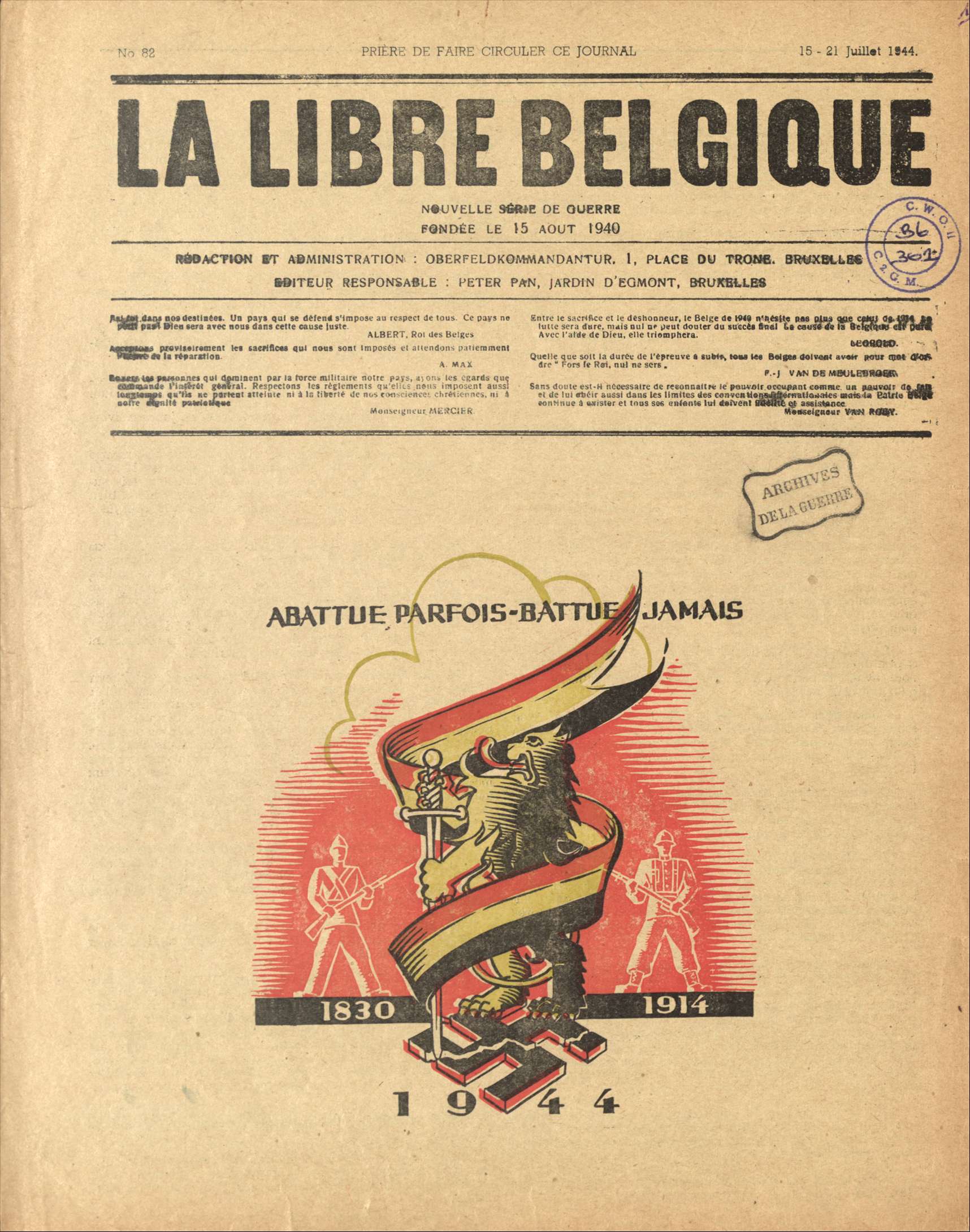 Libre presse clandestine