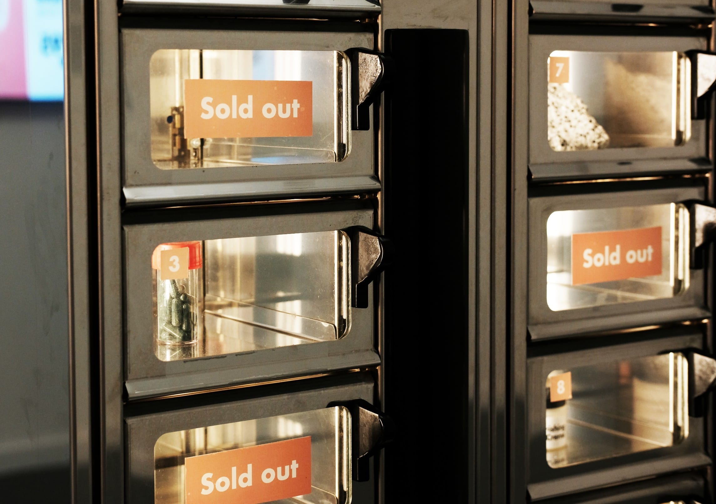 Microbial vending machine bluecity lab rotterdam design ethos sold out