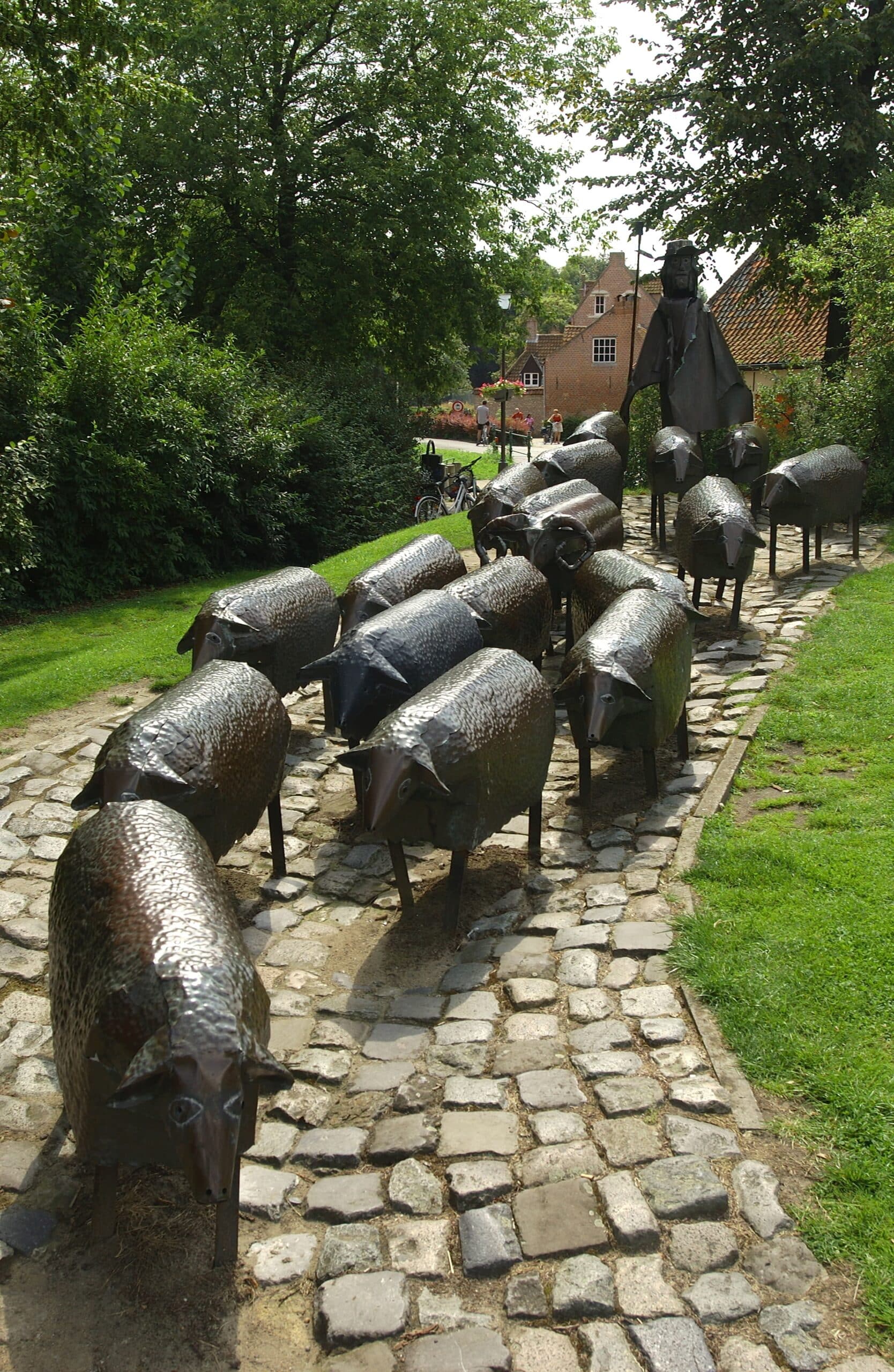 Schapenkoppenmonument verwijzing bijnaam c Visit Lier 1 min