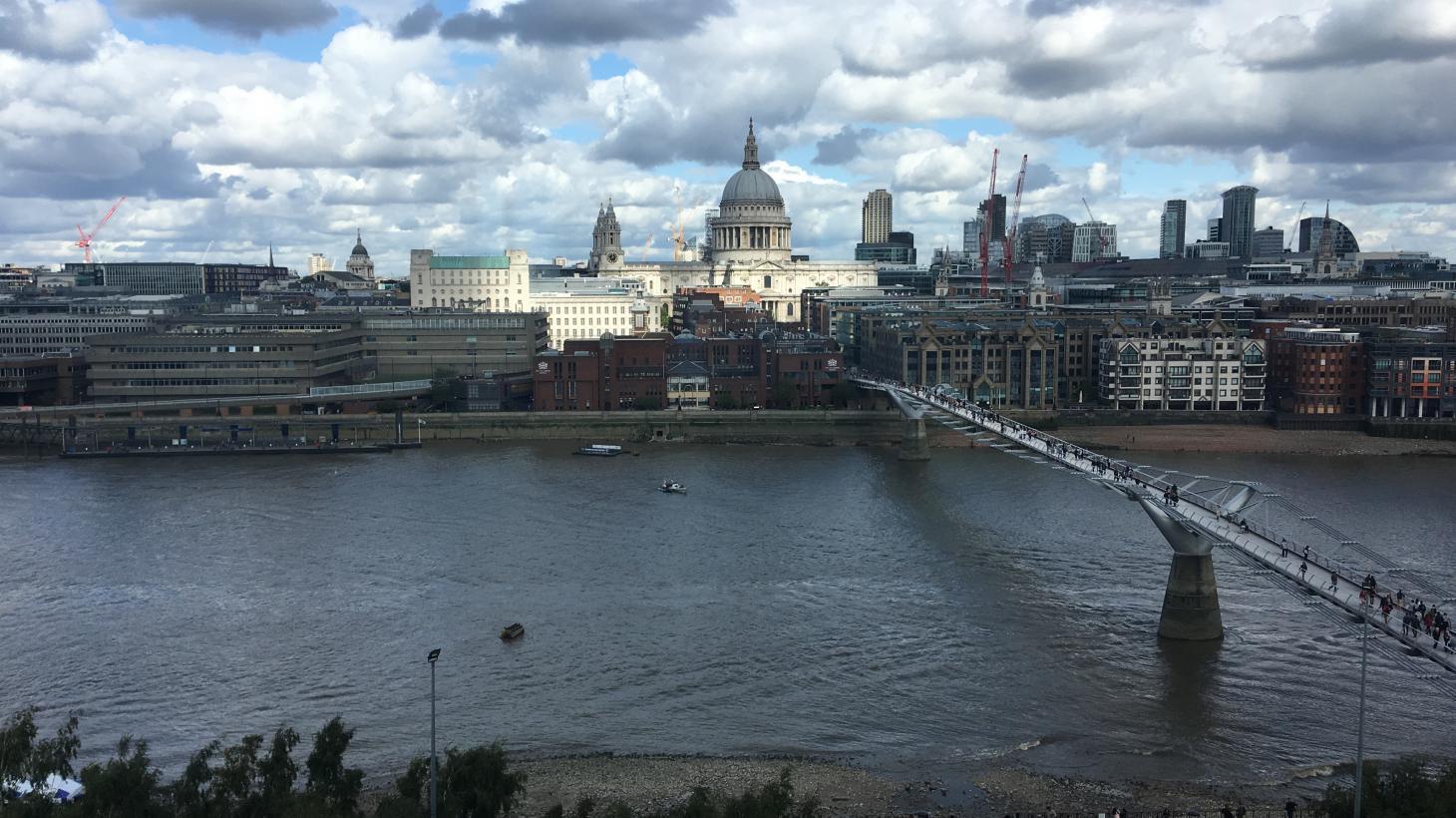 Skyline seen from tate modern