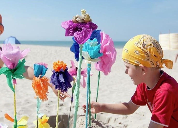 Strandbloemetjes